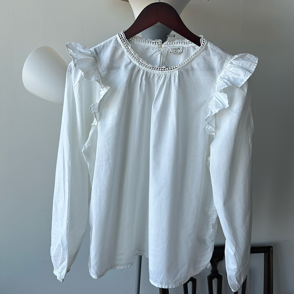 JCrew blouse size large